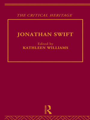 cover image of Jonathan Swift